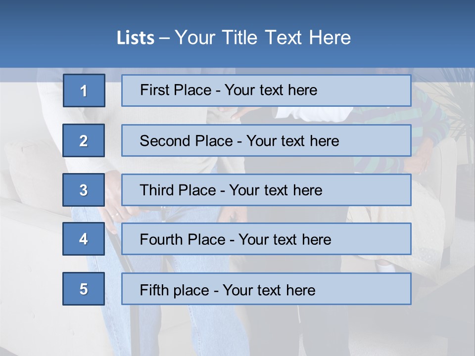 Retired Citizen People PowerPoint Template