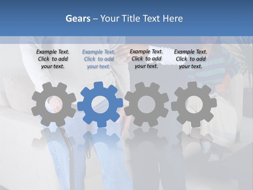 Retired Citizen People PowerPoint Template