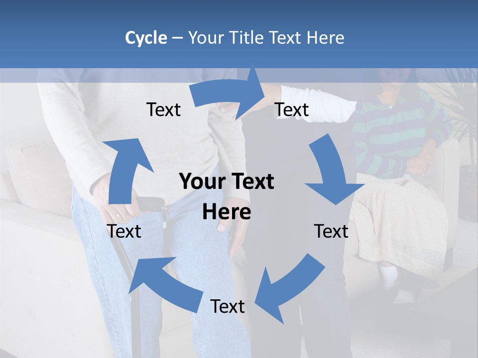 Retired Citizen People PowerPoint Template