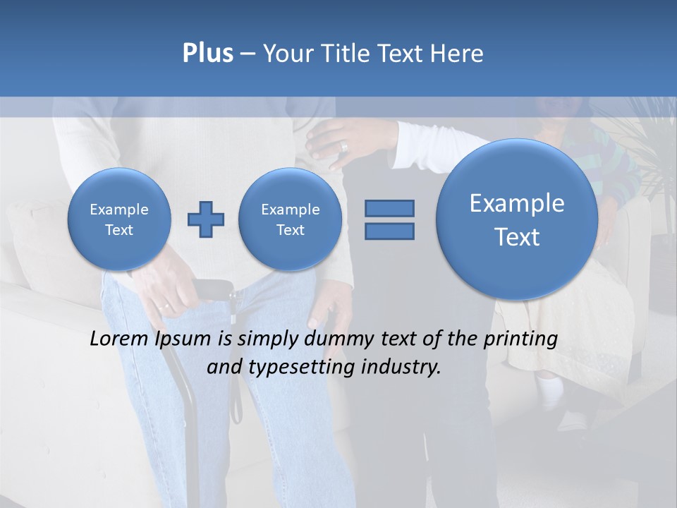 Retired Citizen People PowerPoint Template