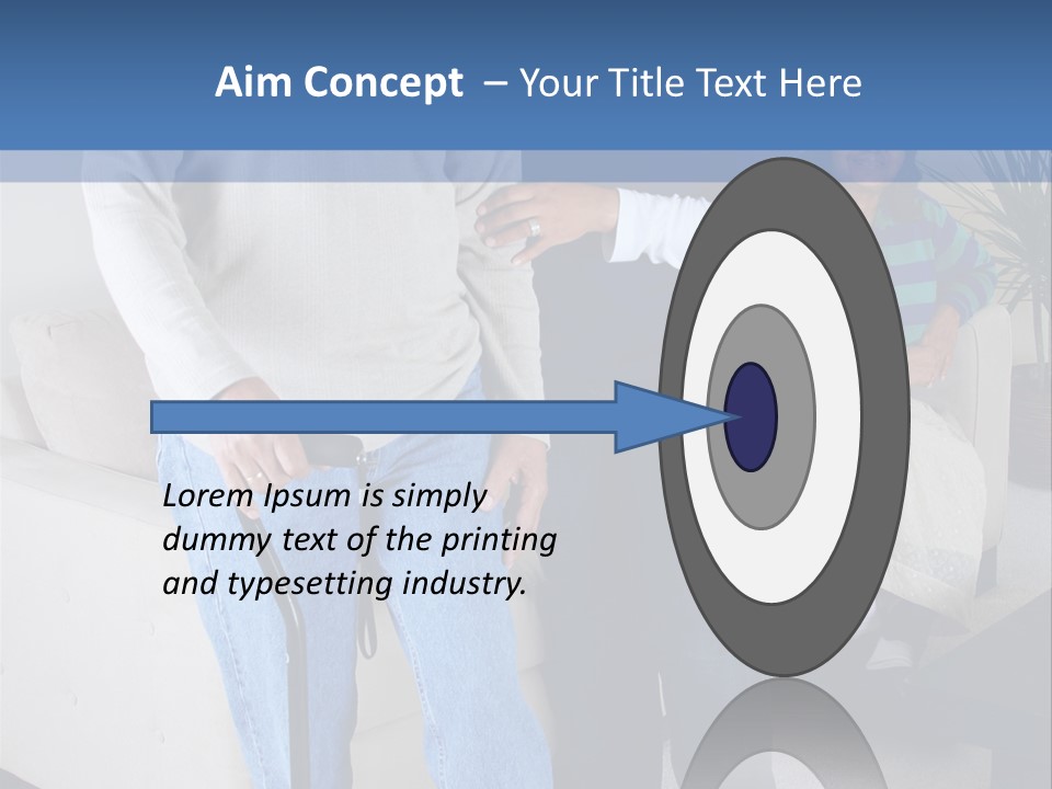 Retired Citizen People PowerPoint Template