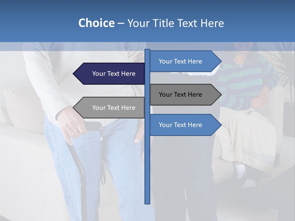 Retired Citizen People PowerPoint Template