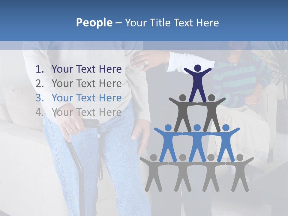 Retired Citizen People PowerPoint Template