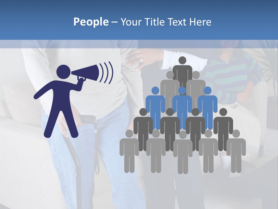 Retired Citizen People PowerPoint Template