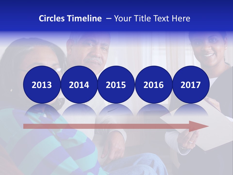 Female Home Nurse PowerPoint Template