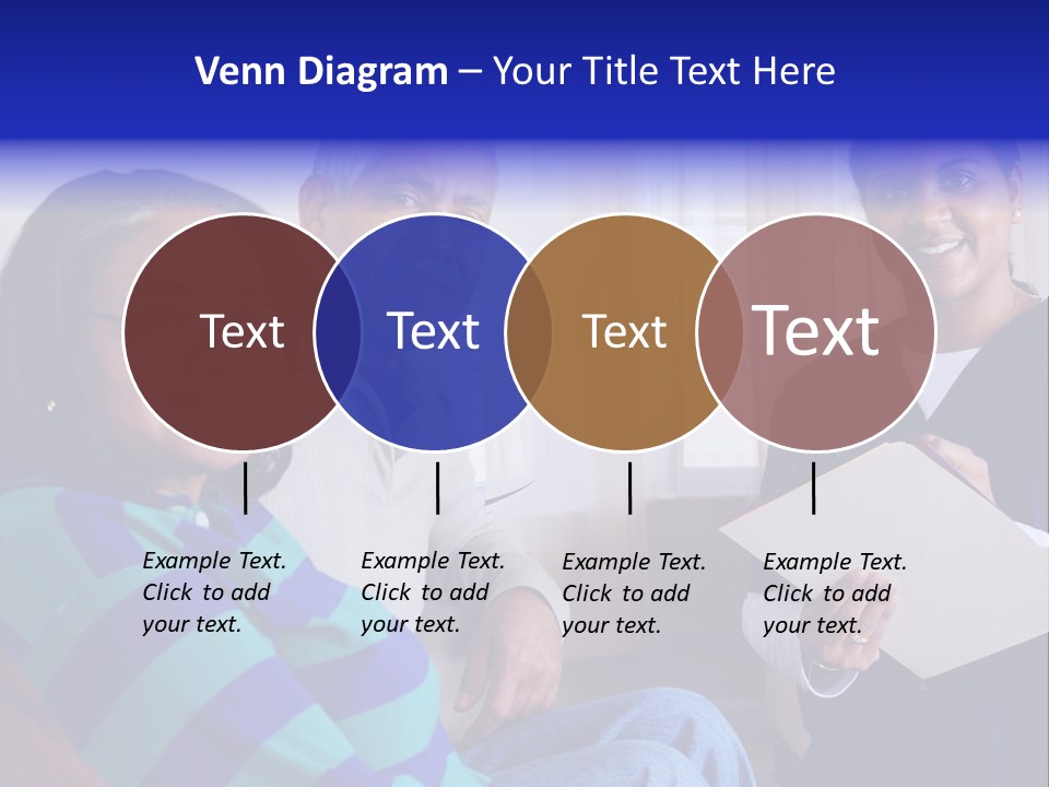 Female Home Nurse PowerPoint Template