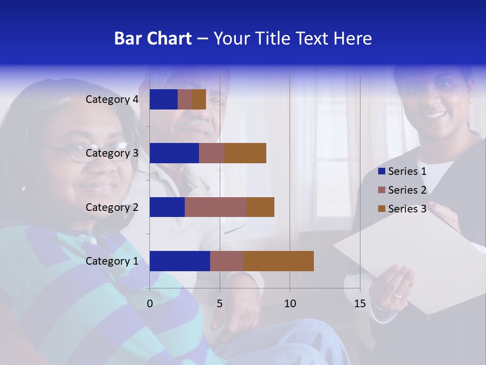 Female Home Nurse PowerPoint Template