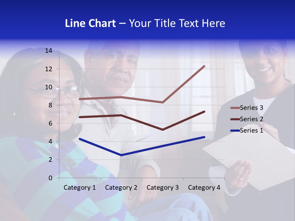 Female Home Nurse PowerPoint Template