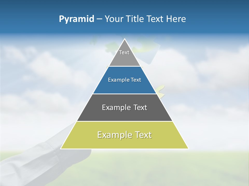 Meadow Hand Concept PowerPoint Template