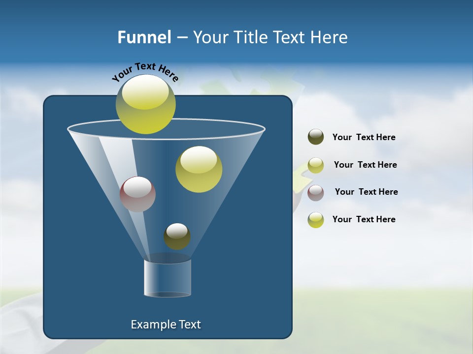 Meadow Hand Concept PowerPoint Template