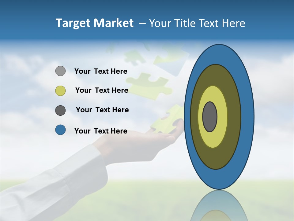 Meadow Hand Concept PowerPoint Template