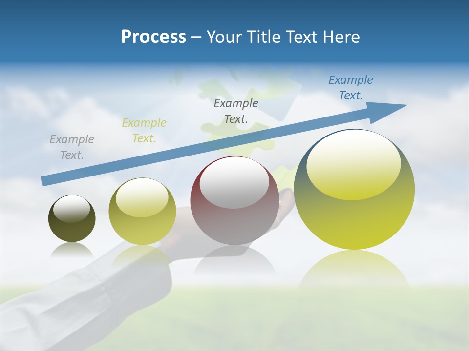 Meadow Hand Concept PowerPoint Template