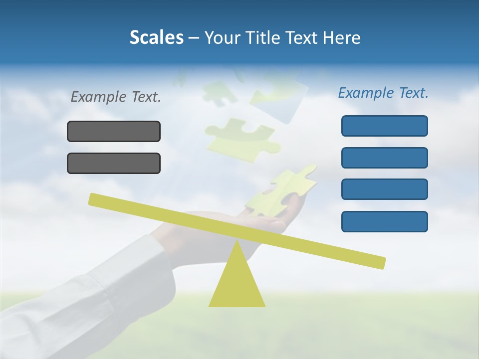 Meadow Hand Concept PowerPoint Template