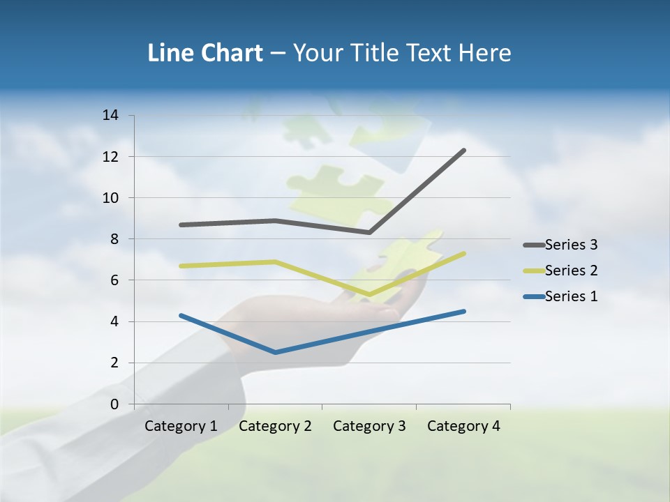 Meadow Hand Concept PowerPoint Template
