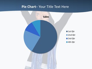 Adult Smile Hispanic PowerPoint Template