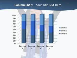 Adult Smile Hispanic PowerPoint Template