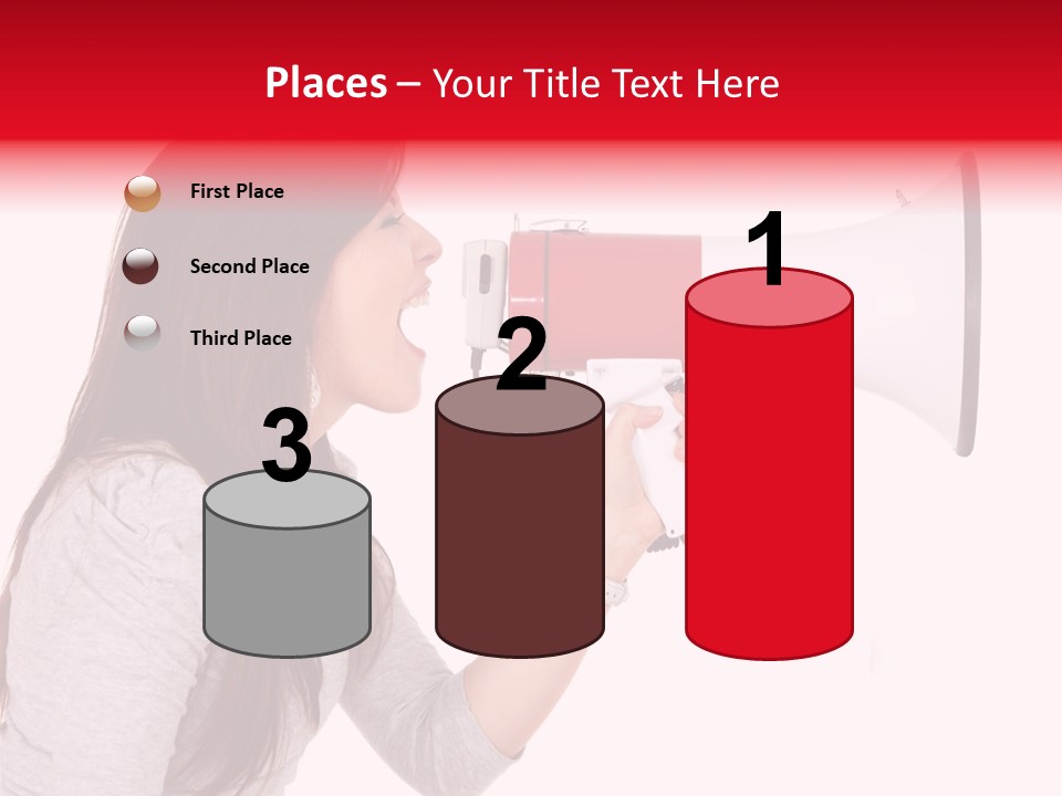 Domineering Isolated Dominant PowerPoint Template
