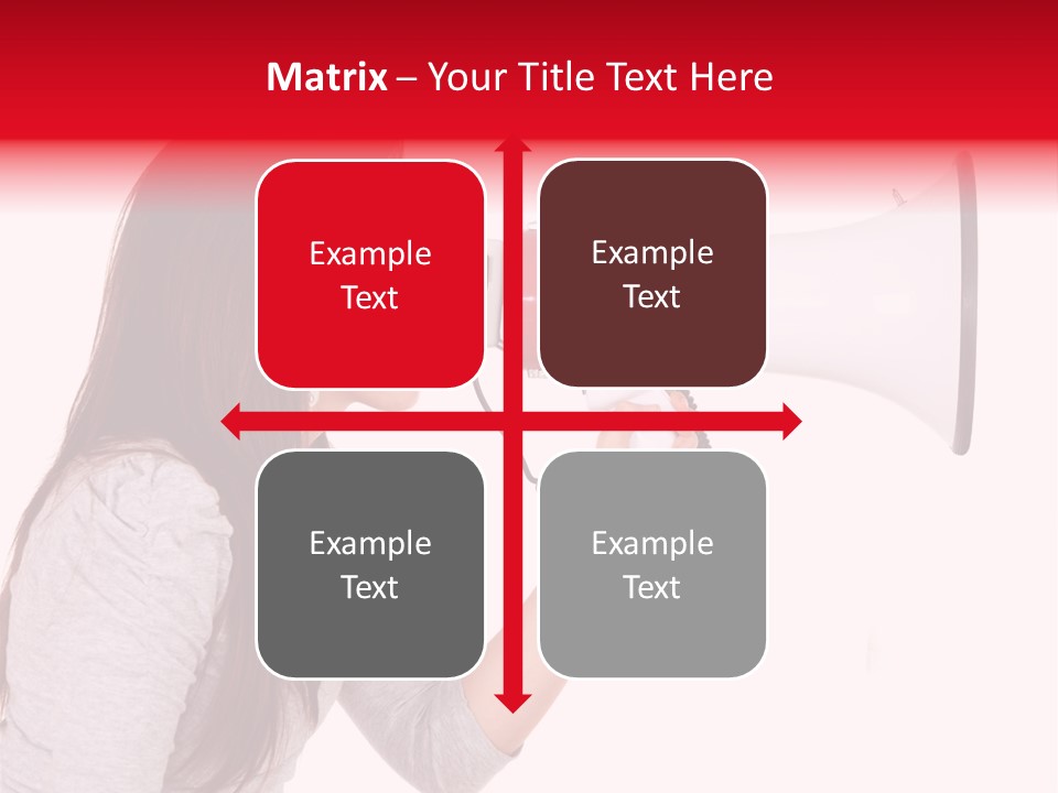 Domineering Isolated Dominant PowerPoint Template