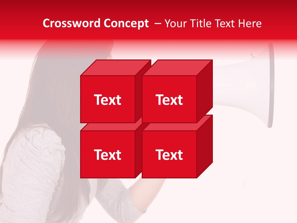 Domineering Isolated Dominant PowerPoint Template