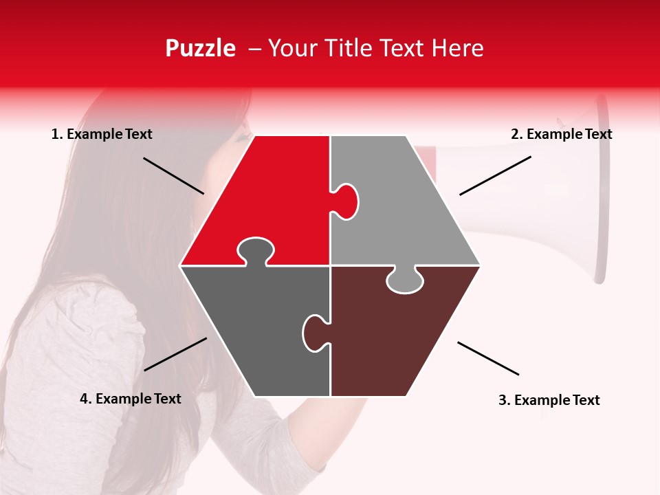 Domineering Isolated Dominant PowerPoint Template