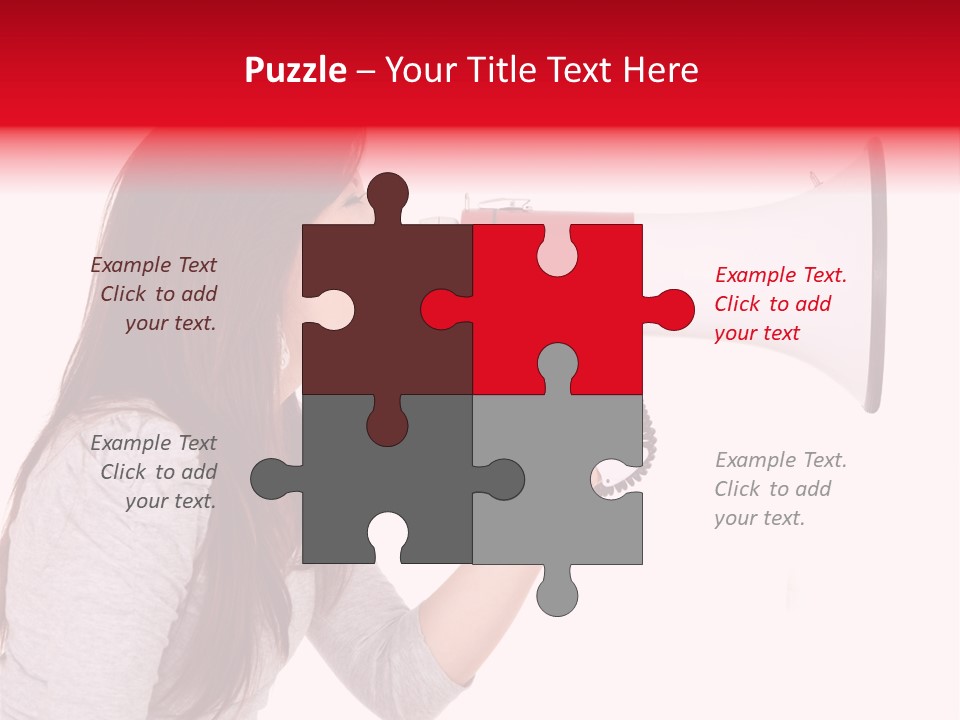 Domineering Isolated Dominant PowerPoint Template