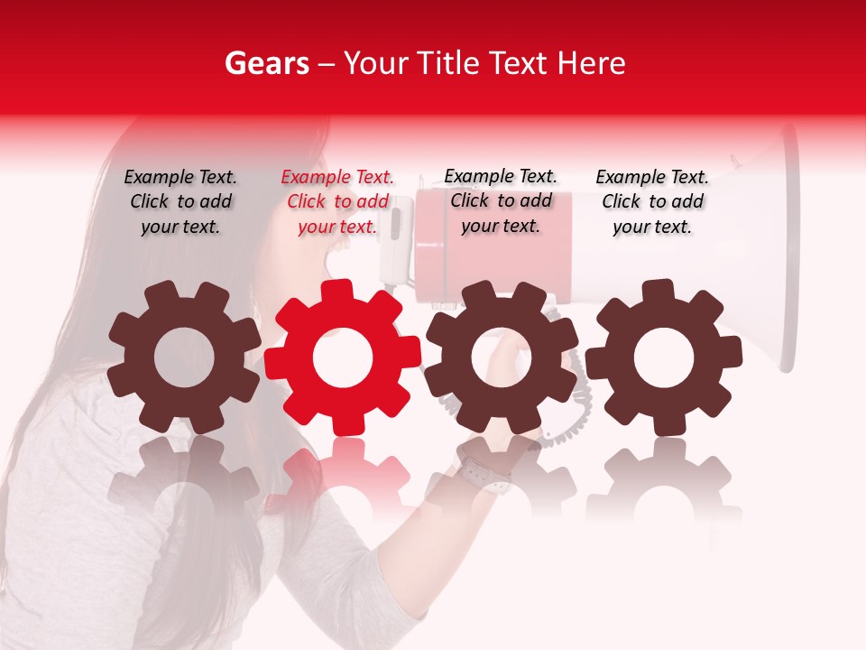 Domineering Isolated Dominant PowerPoint Template