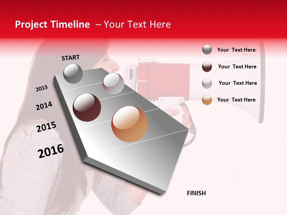 Domineering Isolated Dominant PowerPoint Template
