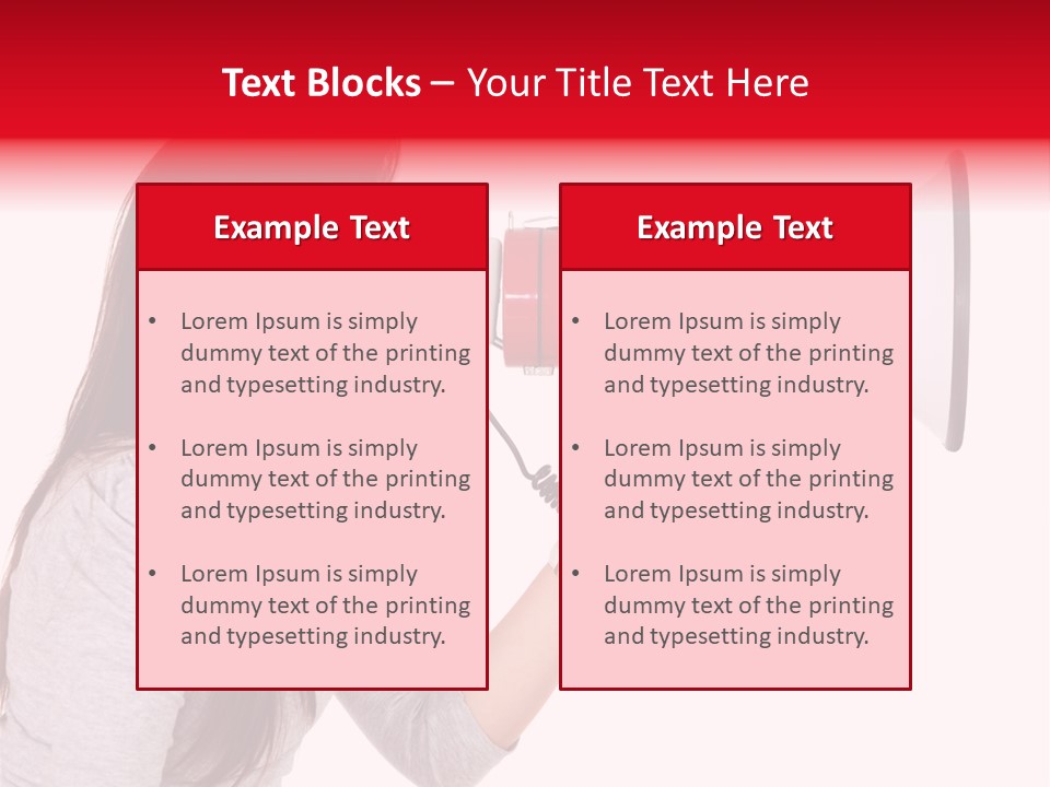 Domineering Isolated Dominant PowerPoint Template