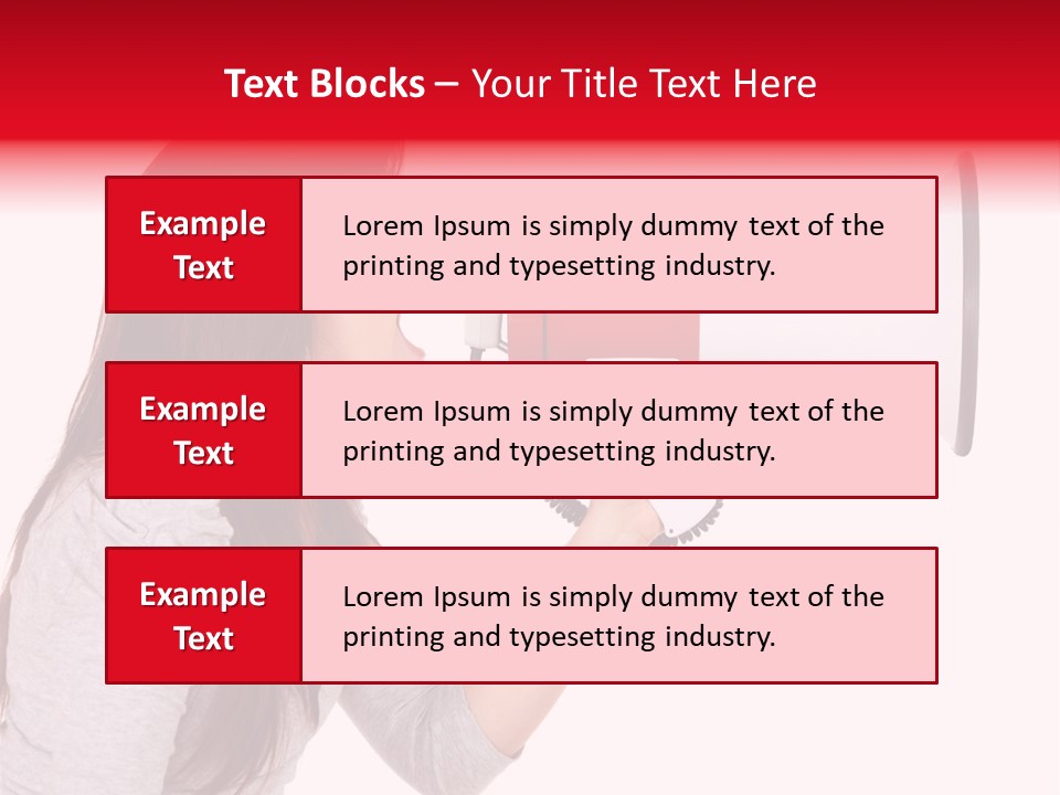 Domineering Isolated Dominant PowerPoint Template