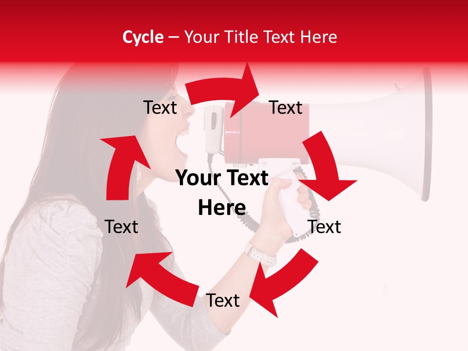 Domineering Isolated Dominant PowerPoint Template