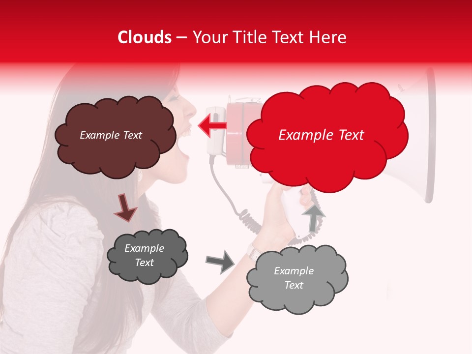 Domineering Isolated Dominant PowerPoint Template