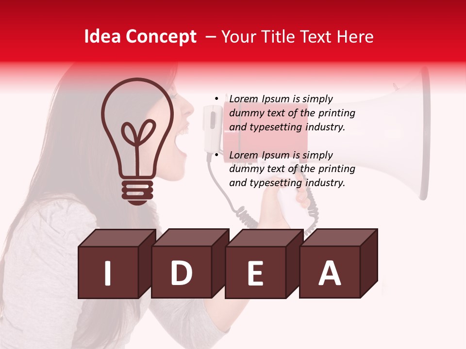 Domineering Isolated Dominant PowerPoint Template