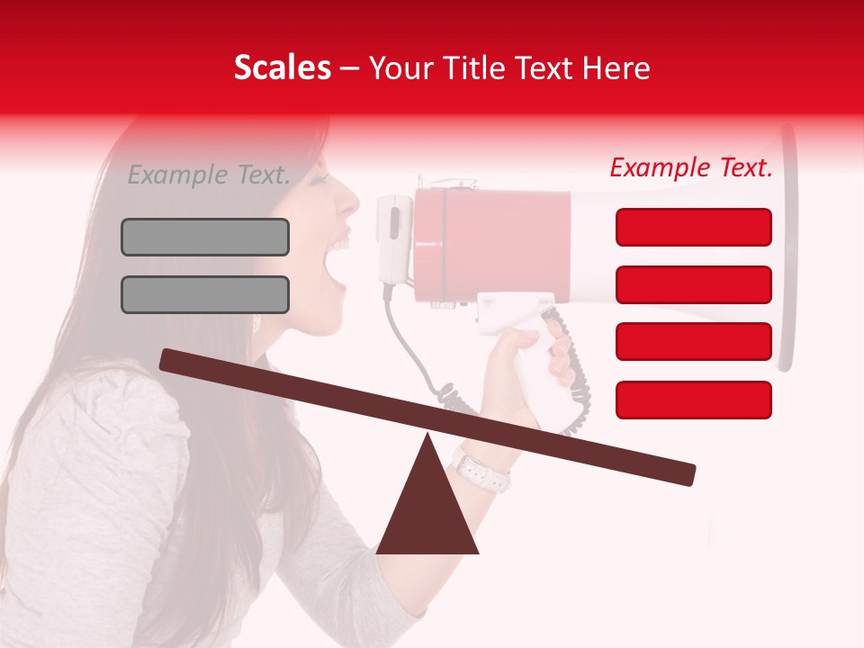 Domineering Isolated Dominant PowerPoint Template