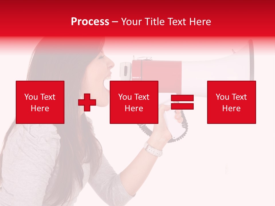 Domineering Isolated Dominant PowerPoint Template