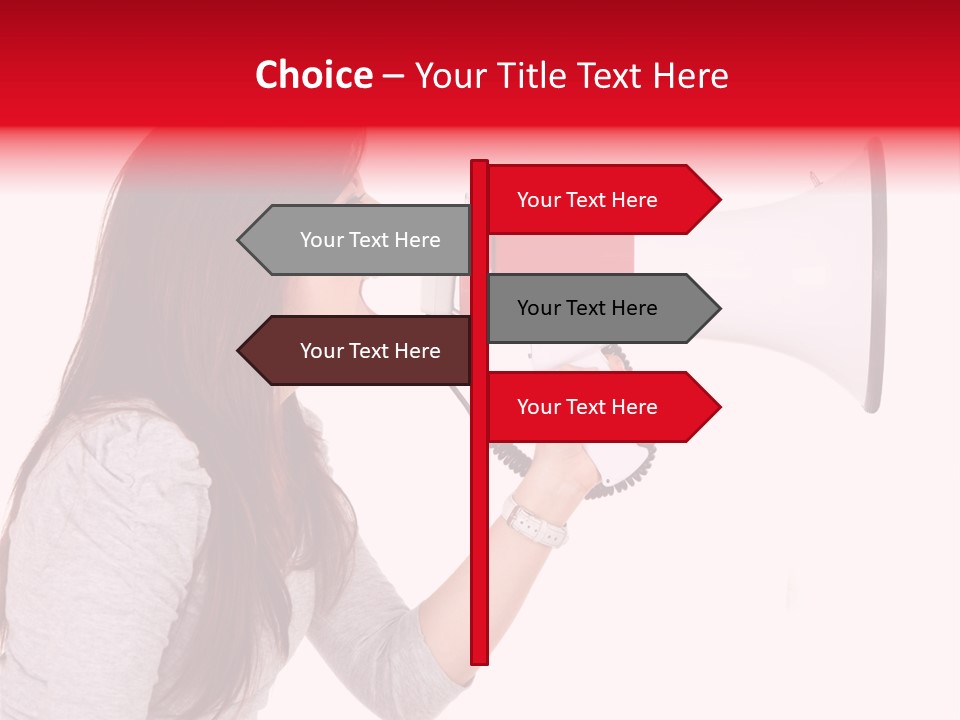 Domineering Isolated Dominant PowerPoint Template