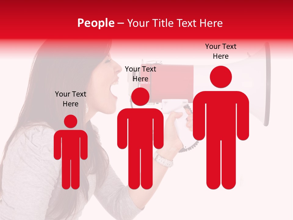 Domineering Isolated Dominant PowerPoint Template