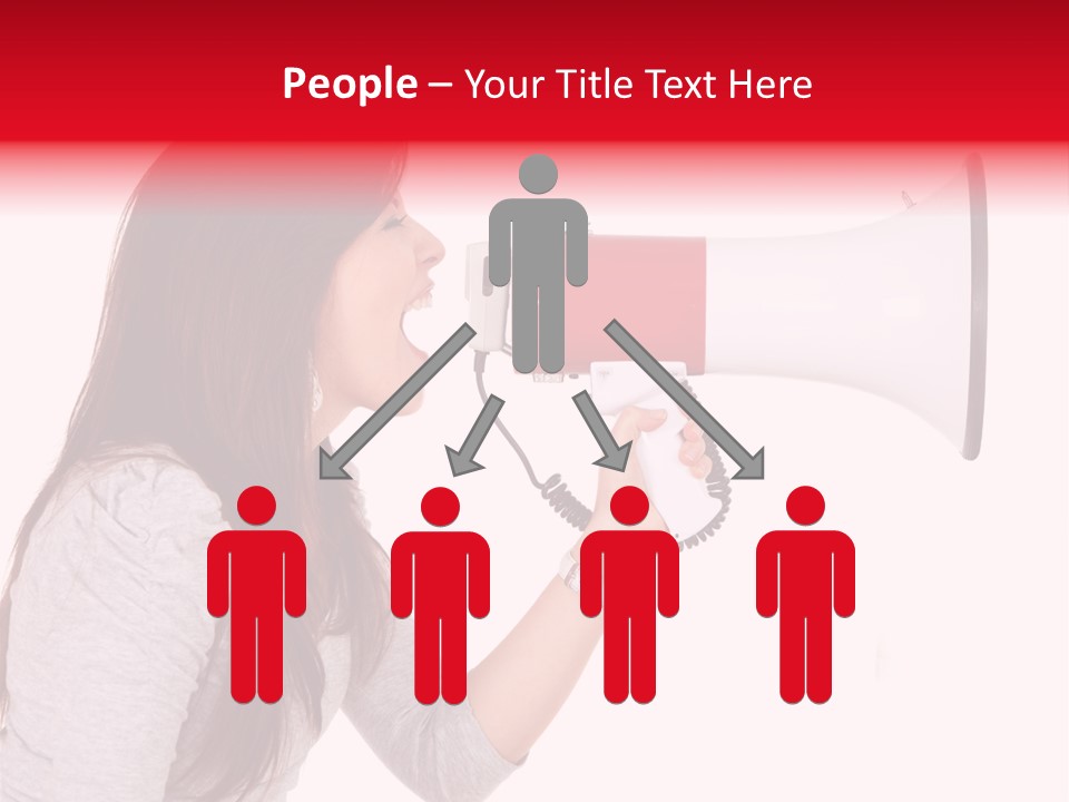 Domineering Isolated Dominant PowerPoint Template