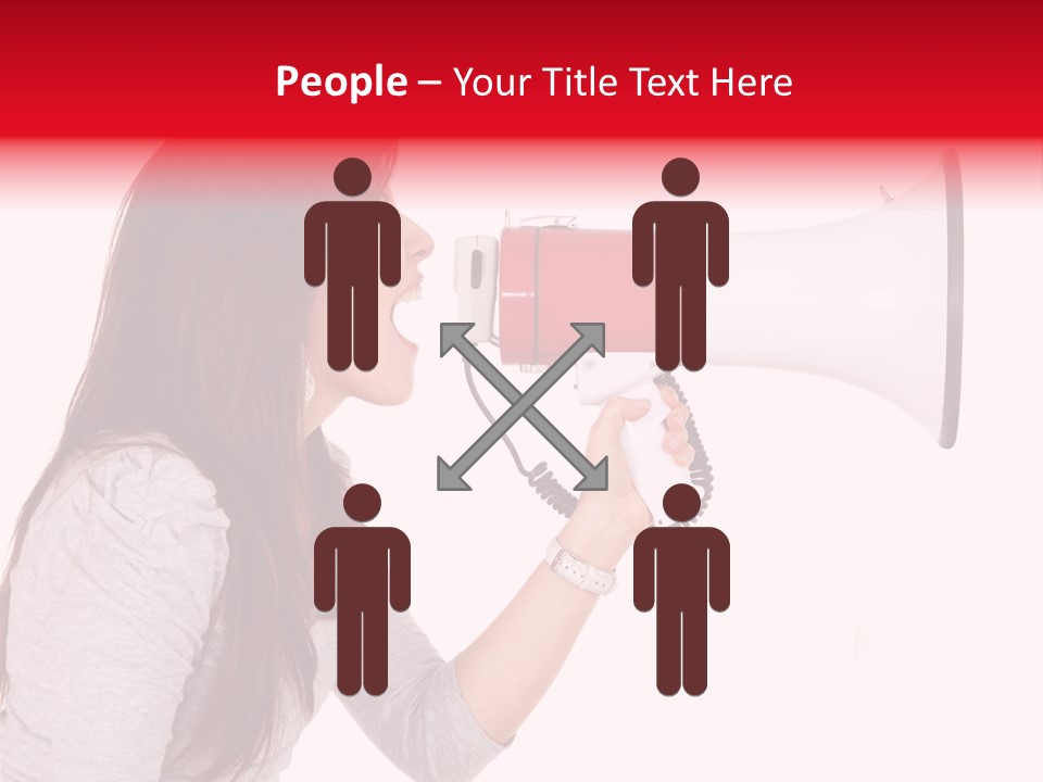 Domineering Isolated Dominant PowerPoint Template