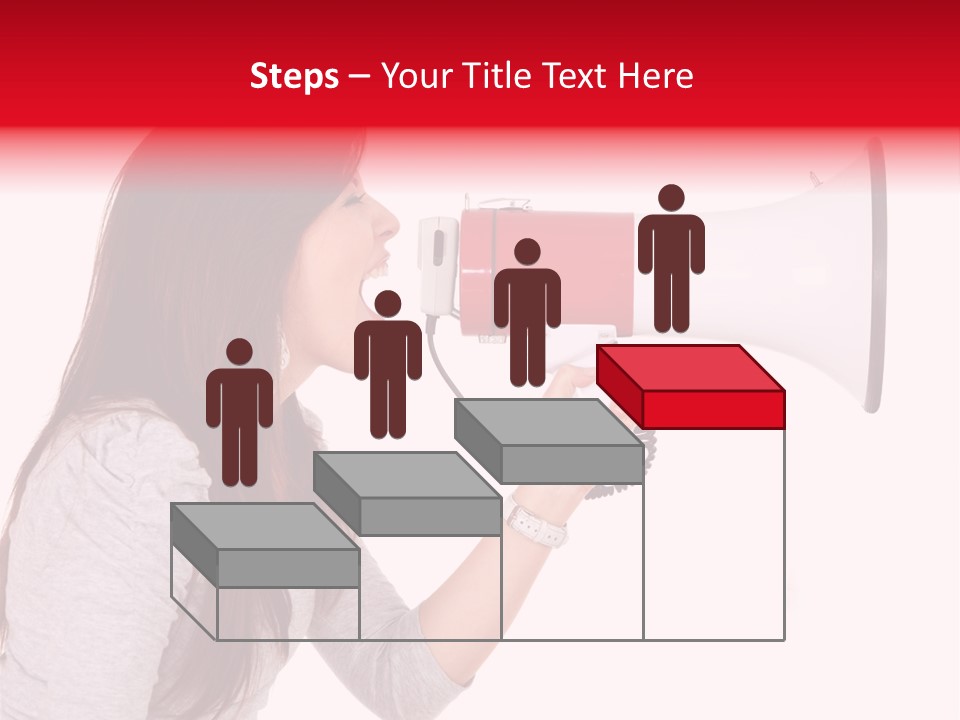 Domineering Isolated Dominant PowerPoint Template