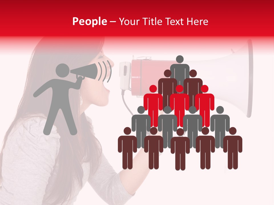 Domineering Isolated Dominant PowerPoint Template