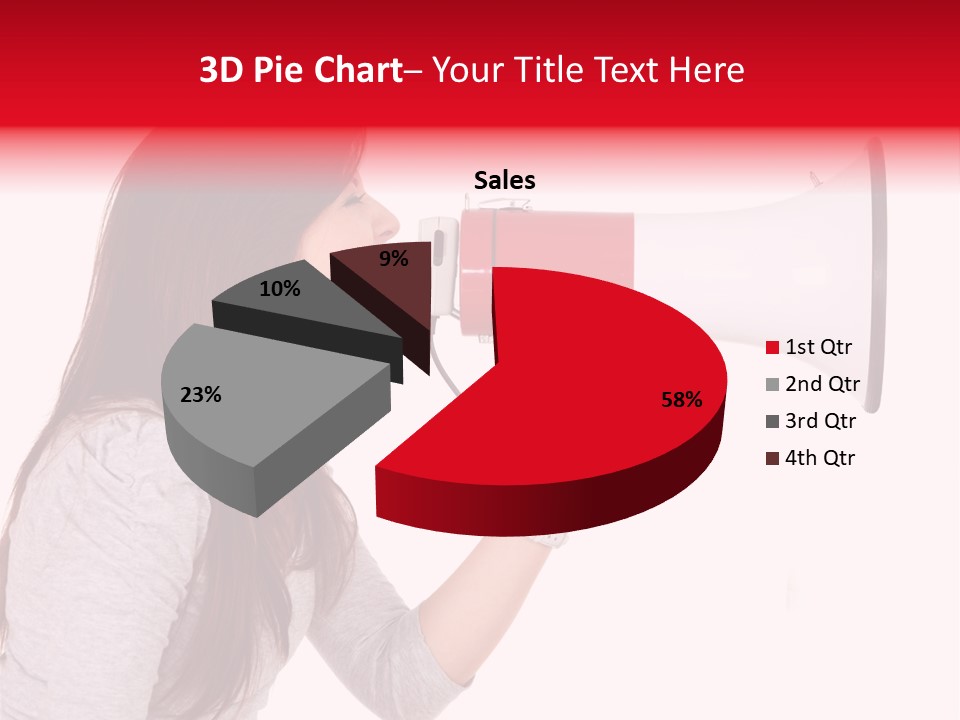 Domineering Isolated Dominant PowerPoint Template