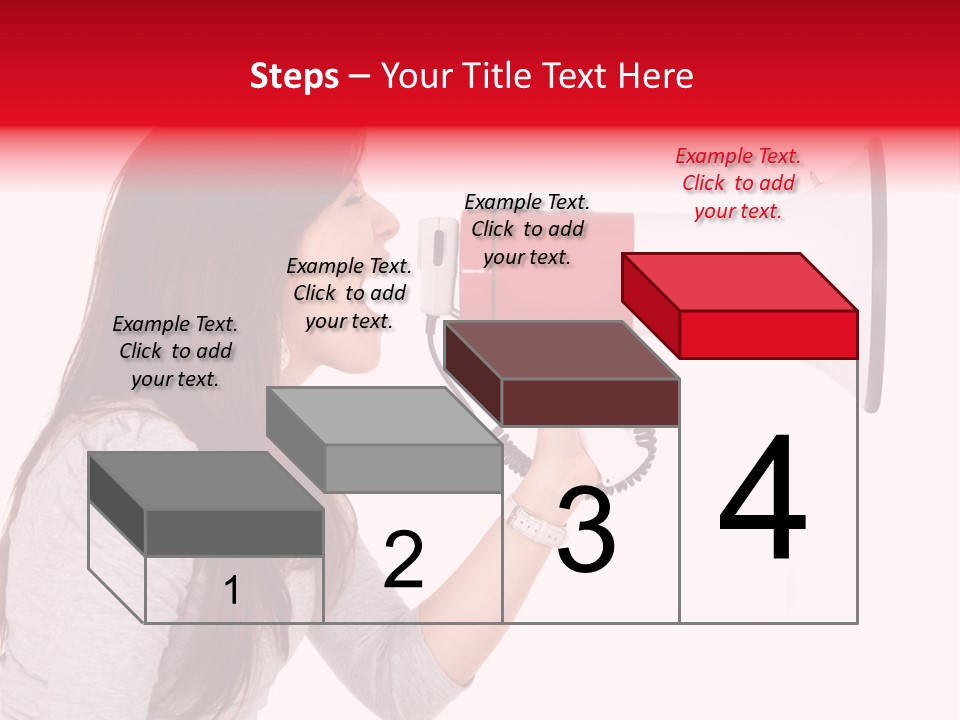 Domineering Isolated Dominant PowerPoint Template