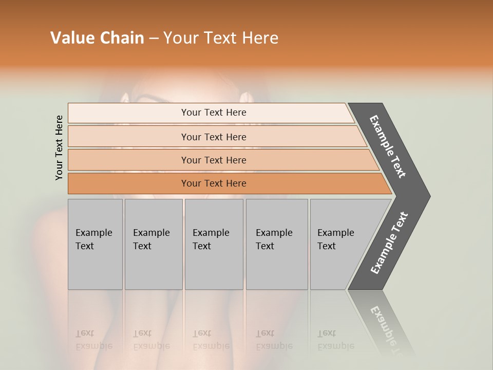 Holding  Girl PowerPoint Template