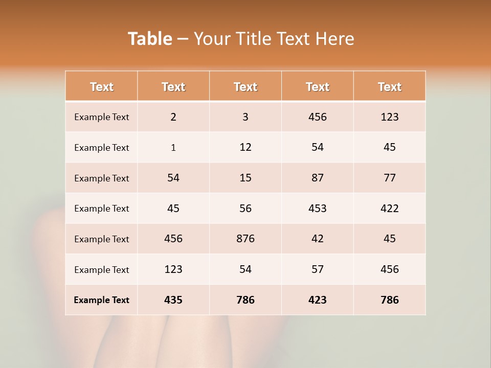 Holding  Girl PowerPoint Template