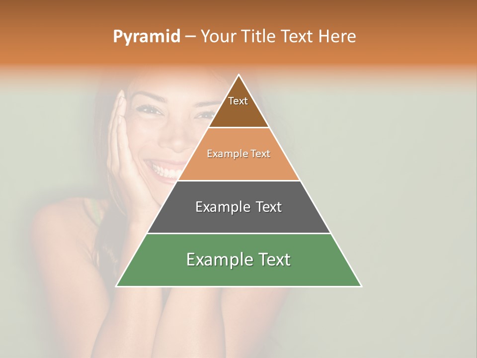 Holding  Girl PowerPoint Template