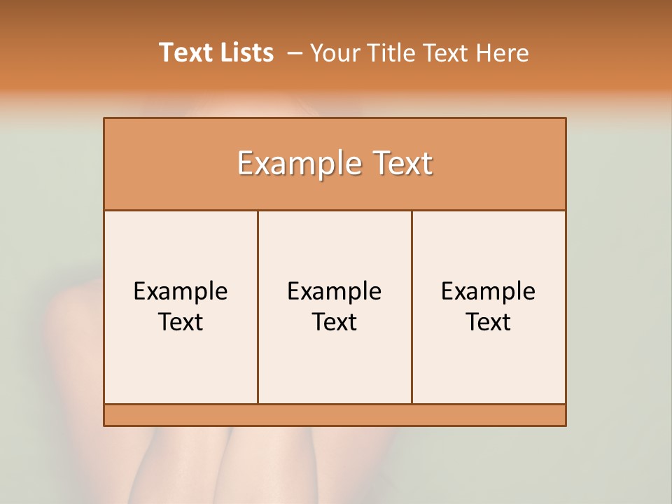 Holding  Girl PowerPoint Template