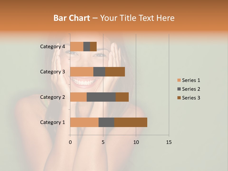 Holding  Girl PowerPoint Template