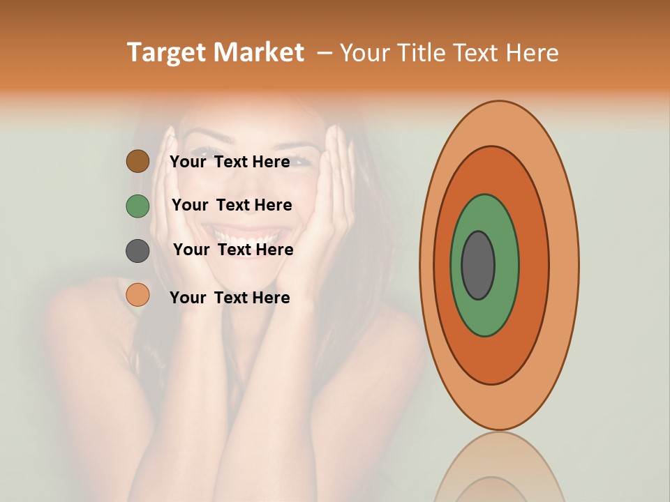 Holding  Girl PowerPoint Template