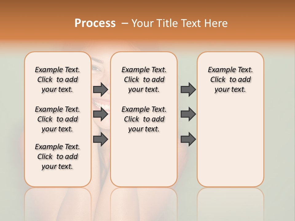 Holding  Girl PowerPoint Template