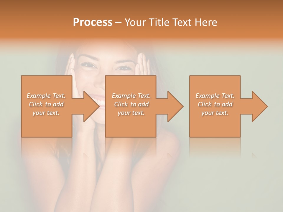 Holding  Girl PowerPoint Template